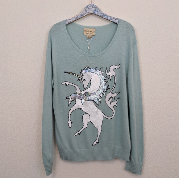 wildfox unicorn sweatshirt